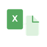 Excel to PDF icon