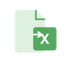 PDF to Excel icon