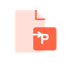 PDF to PowerPoint icon