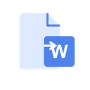 PDF to Word icon